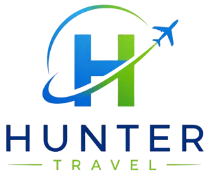 Hunter Travel logo in transparent background
